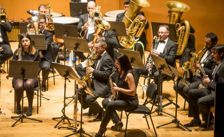 Catorce conciertos en el programa de la Banda Municipal de Música de Santiago para el inicio de 2023