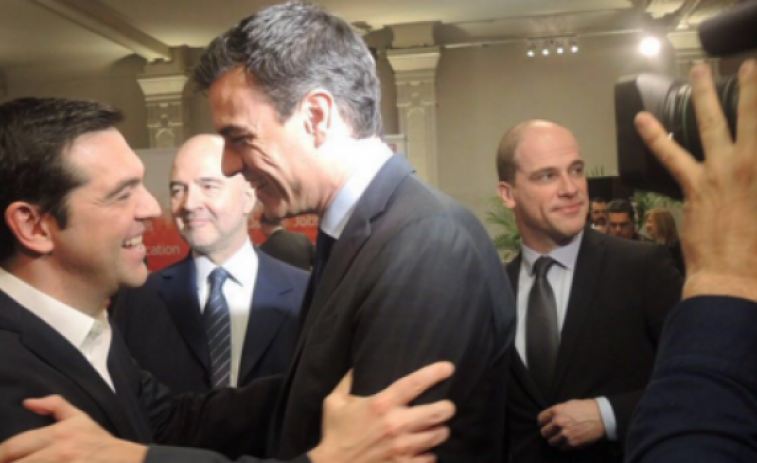 Pedro Sánchez le pide a Tsipras ayuda para entenderse con Pablo Iglesias