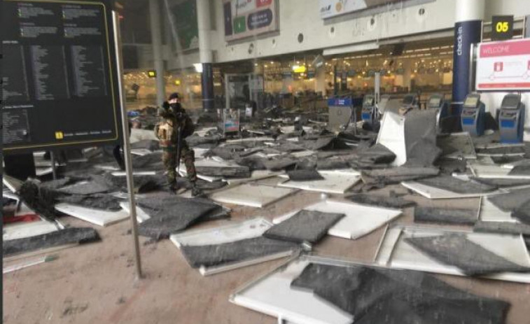 Al menos 34 muertos en los atentados de Bruselas