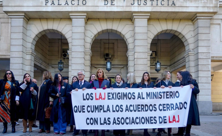 El comité de huelga de los Letrados de Justicia y el Ministerio se reúnen este lunes para continuar con la negociación