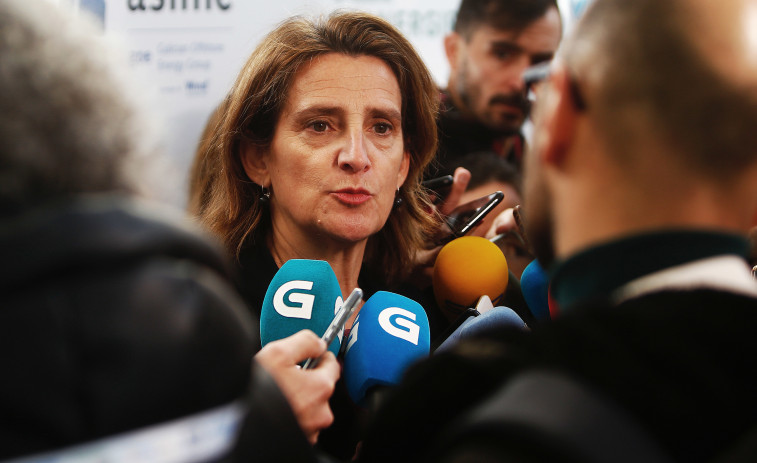 Teresa Ribera no descarta compensaciones para el sector pesquero afectado por la implantación de la eólica marina
