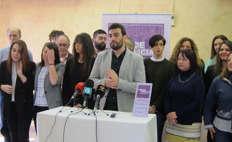 Haberá debate televisivo entre os candidatos de Podemos Galicia