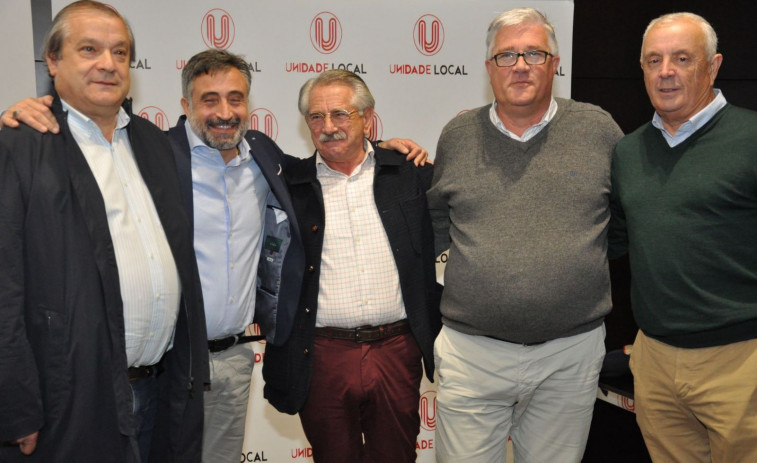 Unidade Local presenta a sus candidatos para A Coruña, Arteixo, Cambre y Culleredo, acompañados por Pachi Vázquez