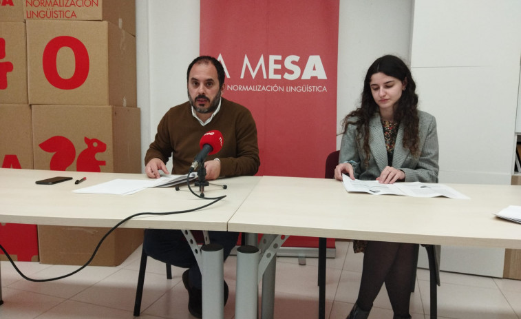La Xunta impide la enseñanza en gallego al no dar a los centros el material lectivo adecuado, sostiene A Mesa