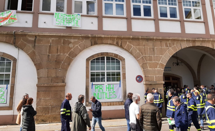 Comienza el carrusel de protestas en Navantia Ferrol por un nuevo convenio en los astilleros