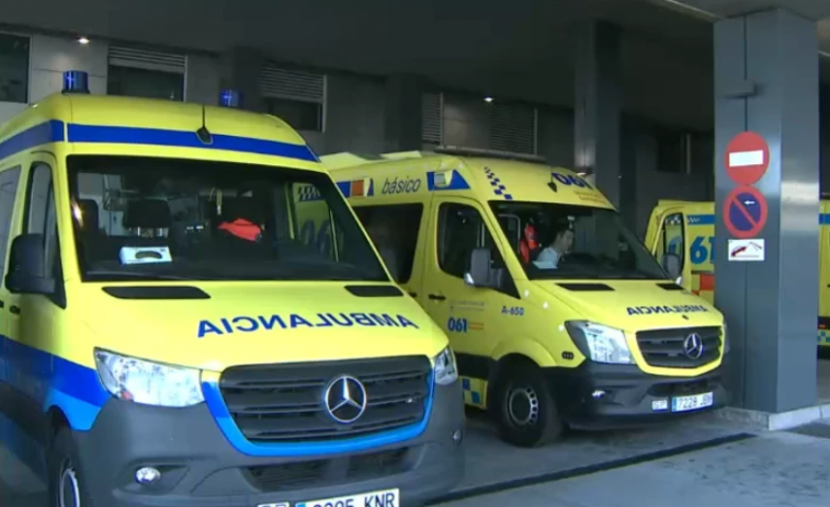 Seis personas evacuadas, dos de ellas excarceladas, tras una colisión múltiple en Redondela