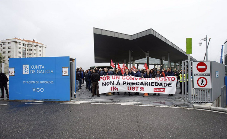 Huelga de autobuses el 27 y 28 de abril en Galicia, a la que Monbus trae 