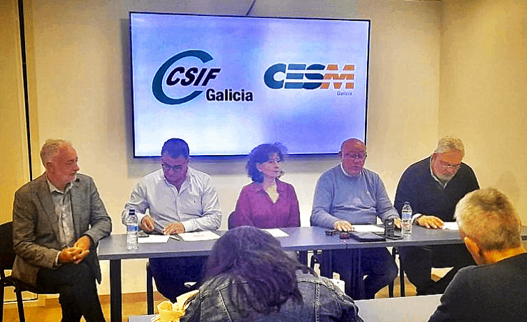 La Xunta rebautiza las listas presentadas por CESM y CSIF a las elecciones del SERGAS