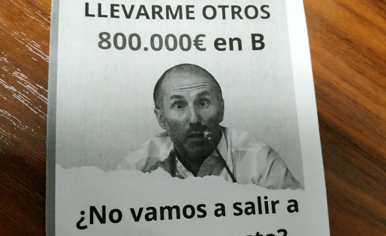 Jácome denuncia a La Región y a La Voz, Baltar reniega de él a y es víctima de guerra sucia con carteles anónimos