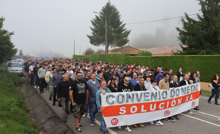 Sindicatos amplian el calendario de huelga en el sector del metal de Pontevedra: paros el 28 de junio y 6 y 7 de julio