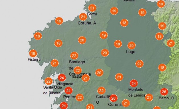 San Xoán traerá una ola de calor con unos 30 grados en la arena y 21 en el agua en playas como Riazor o Samil