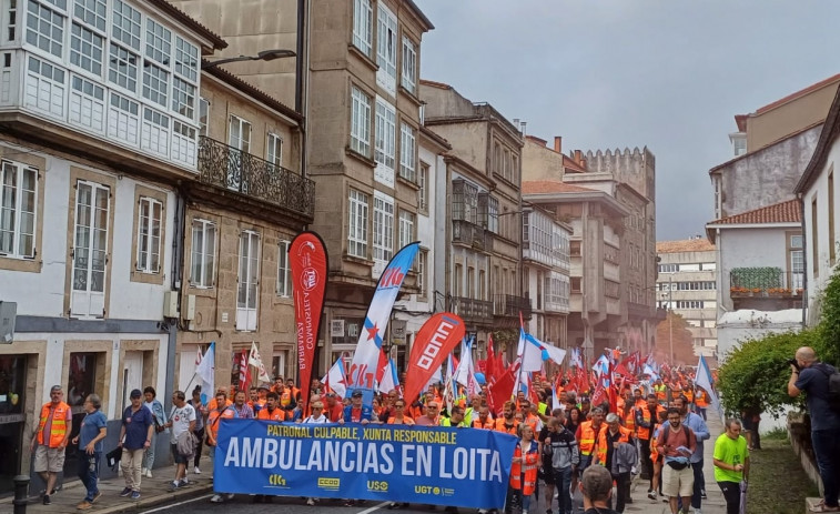 Las asambleas del sector de las ambulancias ratifican el preacuerdo con los sindicatos y ponen fin a la huelga