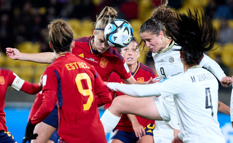 3-0: España vence y convence en una rápida goleada contra Costa Rica en el Mundial de fútbol feminio (vídeos)