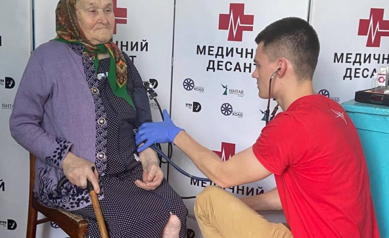 AGA-Ucraína proyecta prestar servicios médicos en las zonas que se han quedado sin hospitales por la guerra
