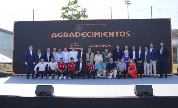 El Celta celebró su centenario en la Ciudad Deportiva condenada por la justicia, entre críticas de ecologistas y aficionados