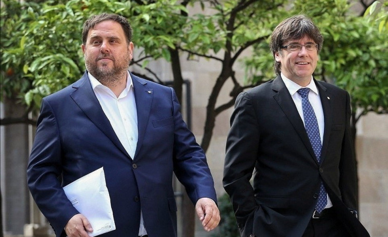La fricción de Puigdemont y Junqueras complica las negociaciones para formar Gobierno