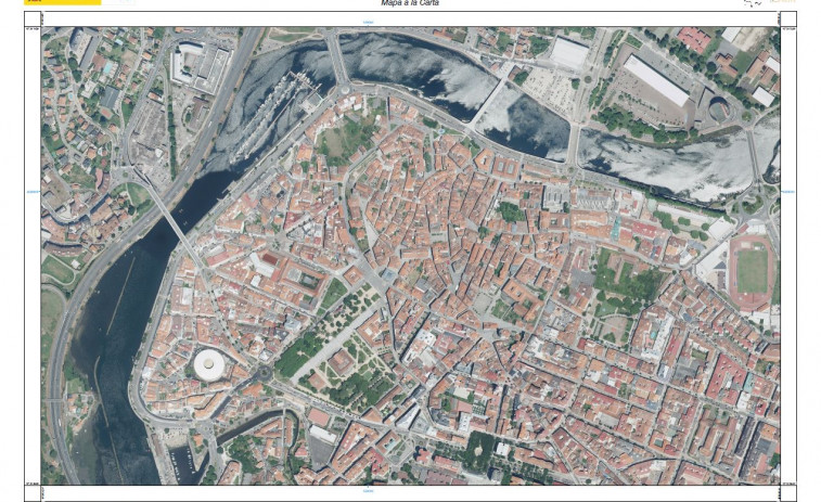 Mapas oficiales a la carta en la web y en la Delegación del Gobierno en A Coruña