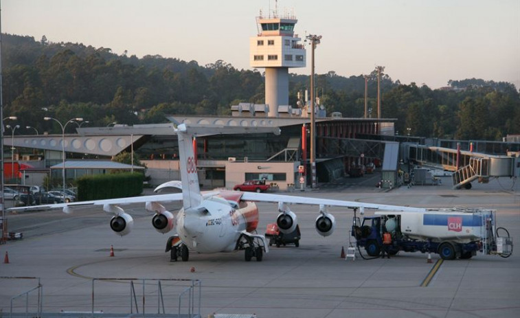 ​Os aeroportos galegos captaron case medio millón máis de pasaxeiros