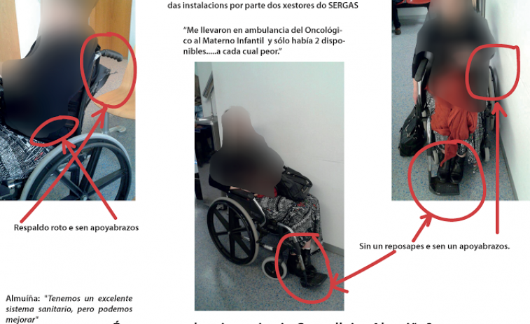 ​La silla de ruedas ‘coja’ del Materno Infantil