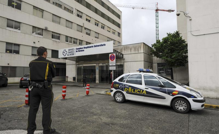 ​Aparece ahorcado un hombre en una habitación del Hospital de Ourense