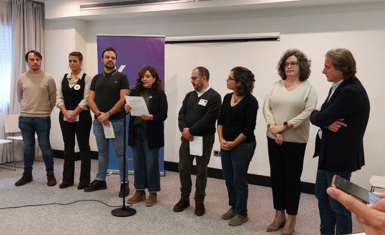 A Mesa participa en Bilbao en una marcha en defensa de las lenguas cooficiales