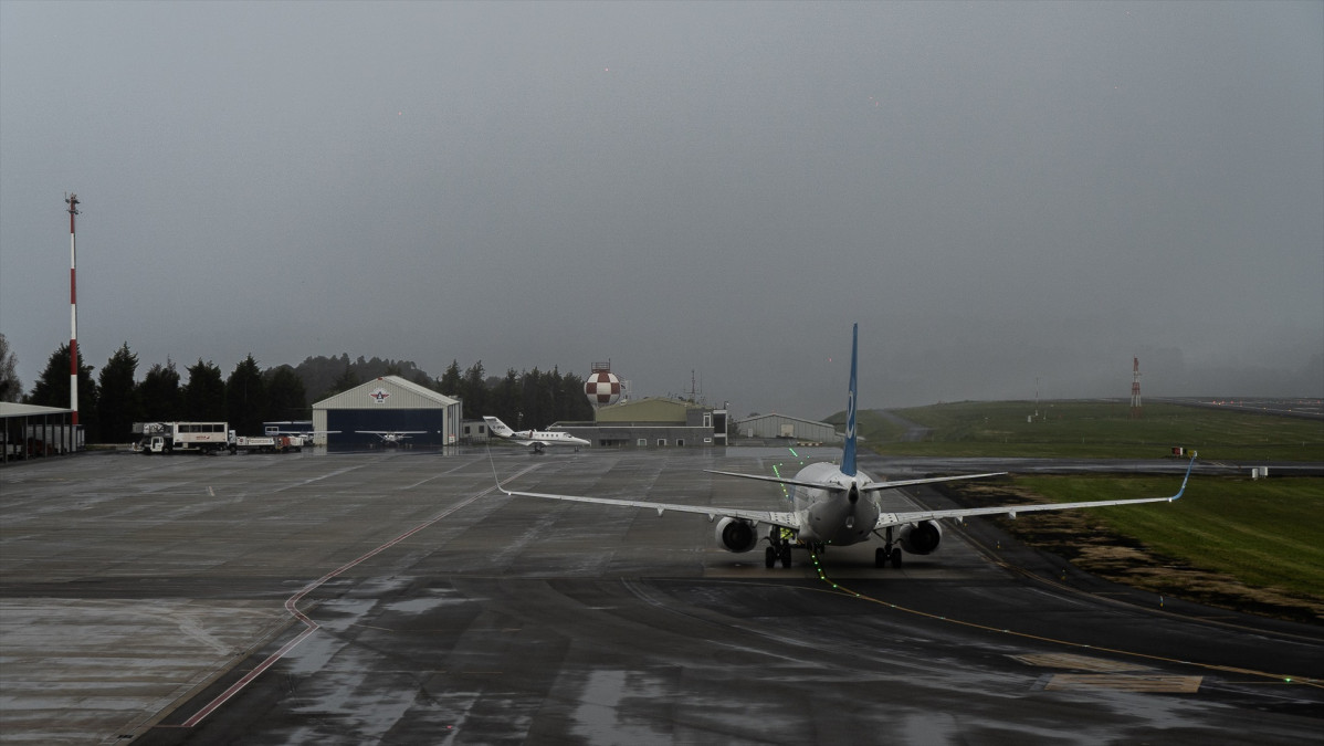 EuropaPress 5554712 avion compania air europa llegada aeropuerto alvedro noviembre 2023 coruna