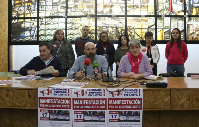 Los sindicatos convocan dos jornadas de huelga en la sanidad privada de A Coruña para reclamar 
