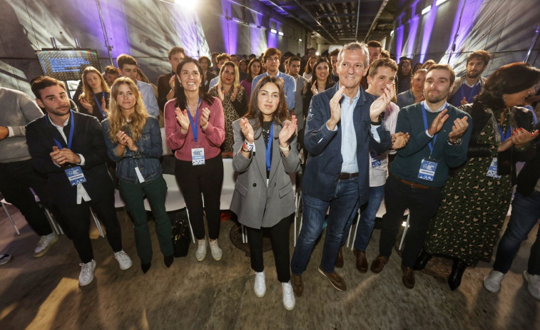 Nicole Grueira, nueva presidenta de Novas Xeracións del PPdeG con el 91,5% de los apoyos