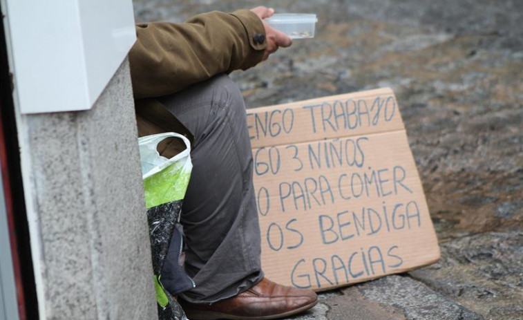​Crece el riesgo de pobreza en Galicia
