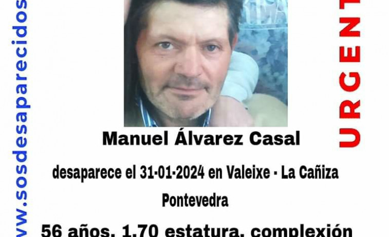 Buscan a un vecino de A Cañiza desaparecido desde el jueves