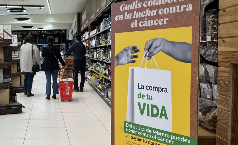 Gadis y sus clientes recaudan más de 14.000 euros para la lucha contra el cáncer