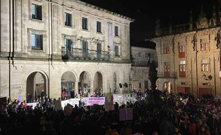 El 8M aflora divisiones en el feminismo gallego bajo las mismas reivindicaciones