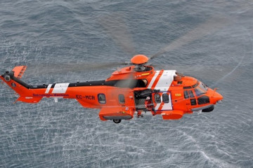 Archivo - Helicóptero de Salvamento Marítimo