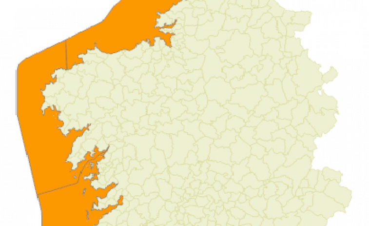 Alerta naranja en la costa de Pontevedra y A Coruña a medida que entramos en la Semana Santa y el tiempo empeora
