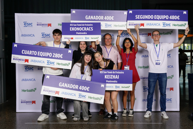 Ganadores Galicia Young Business Talents.