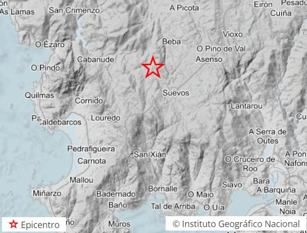 Terremoto en Mazaricos