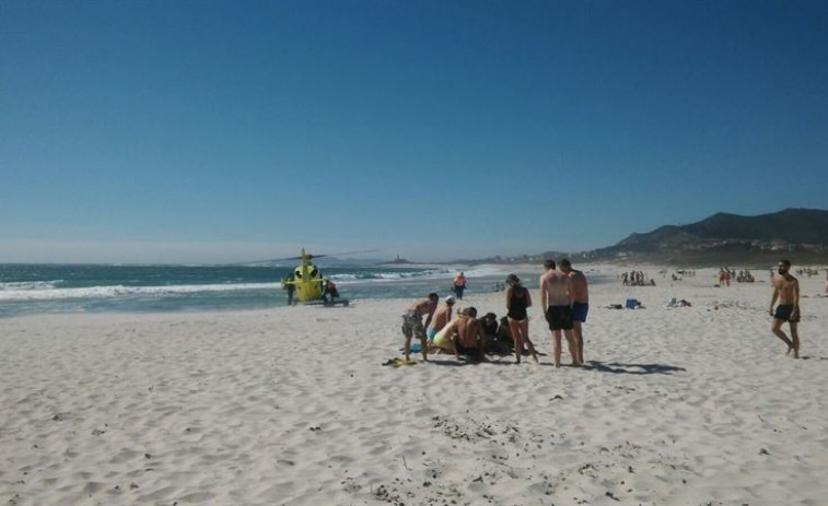 ​Fallece una mujer ahogada en una playa de Muros