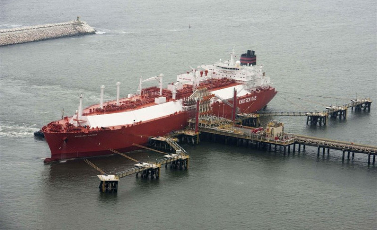 Chega a Reganosa desde os EEUU o primeiro buque con gas de 'fracking'
