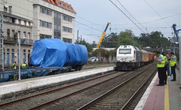 ​Especialistas reconstrúen o accidente de tren de O Porriño