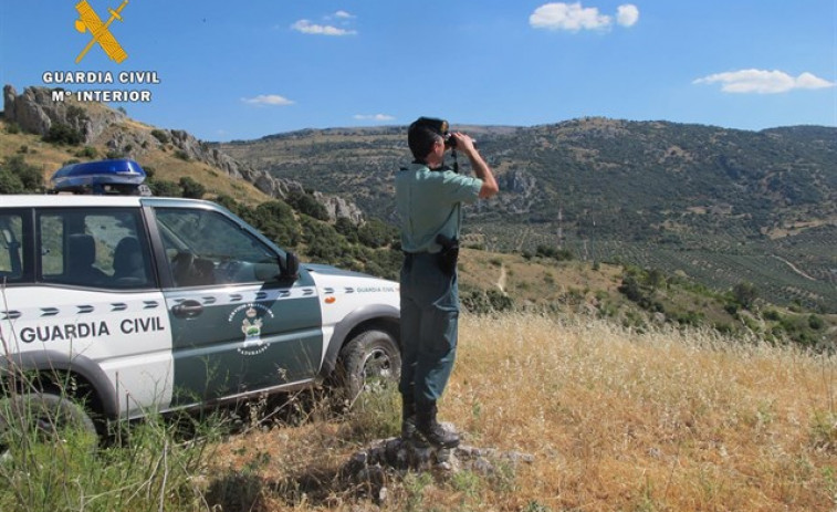 ​Localizada una pareja y su bebé perdidos en un monte de Quiroga