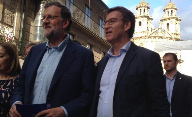 ​Rajoy cenó el sábado con Feijóo para celebrar su investidura