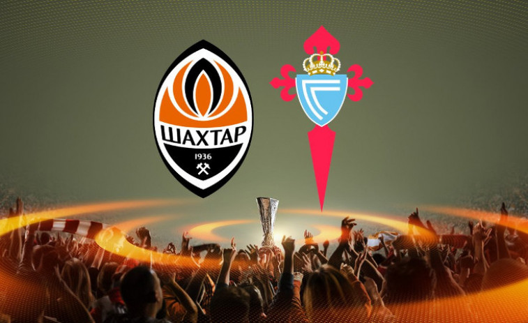 ​O Celta medirase ao Shaktar Donetsk na primeira eliminatoria da Europa League