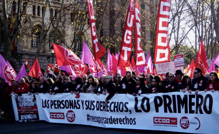 ​Los sindicatos nacionales mantendrán las protestas 