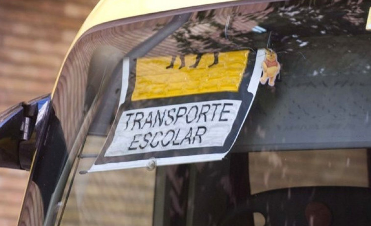 Itinerarios, horarios y paradas de transporte escolar quedan 