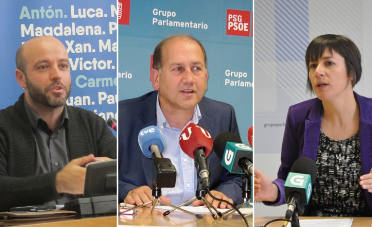Villares y Pontón quieren un acercamiento del PSOE si reconoce a Galicia como nación