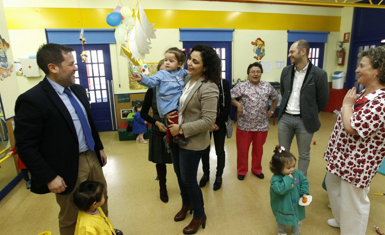 La Xunta ofrece 22.400 plazas para niños de 0 a 3 años en escuelas infantiles