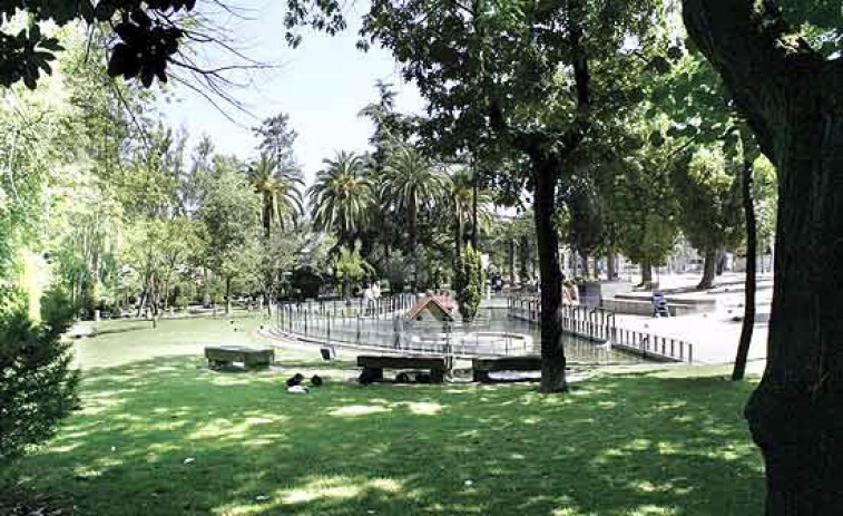 ​El Rally de Ourense ocupará durante dos días un jardín con importancia ambiental