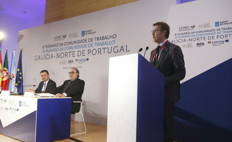 ​Transportes, innovación y demografía, ejes de la presidencia gallega de la Eurorregión