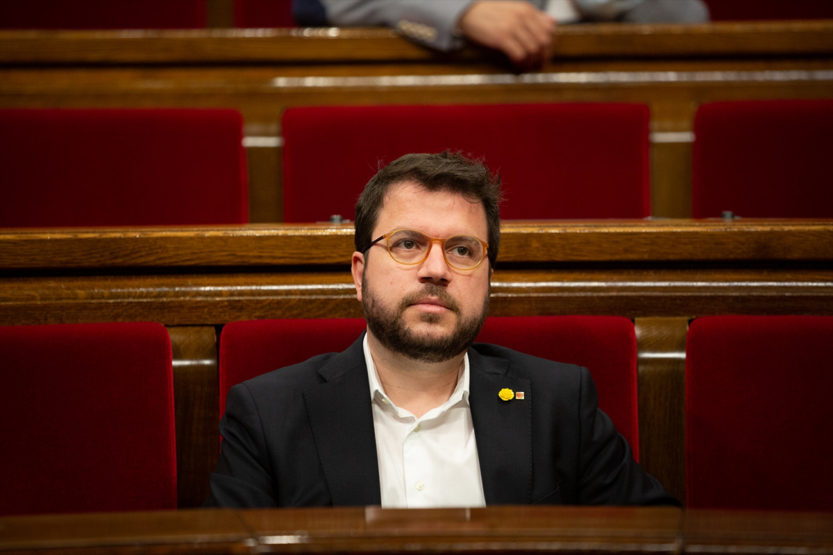 El vicepresident de la Generalitat, Pere Aragonès