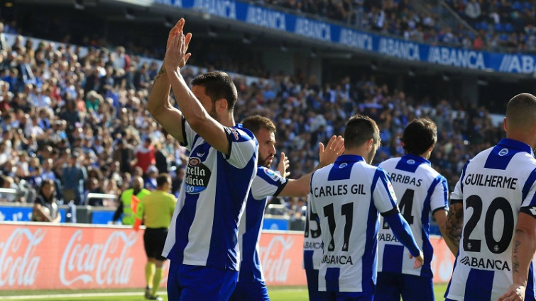 ​El Dépor se despide de la temporada con una victoria cómoda en casa